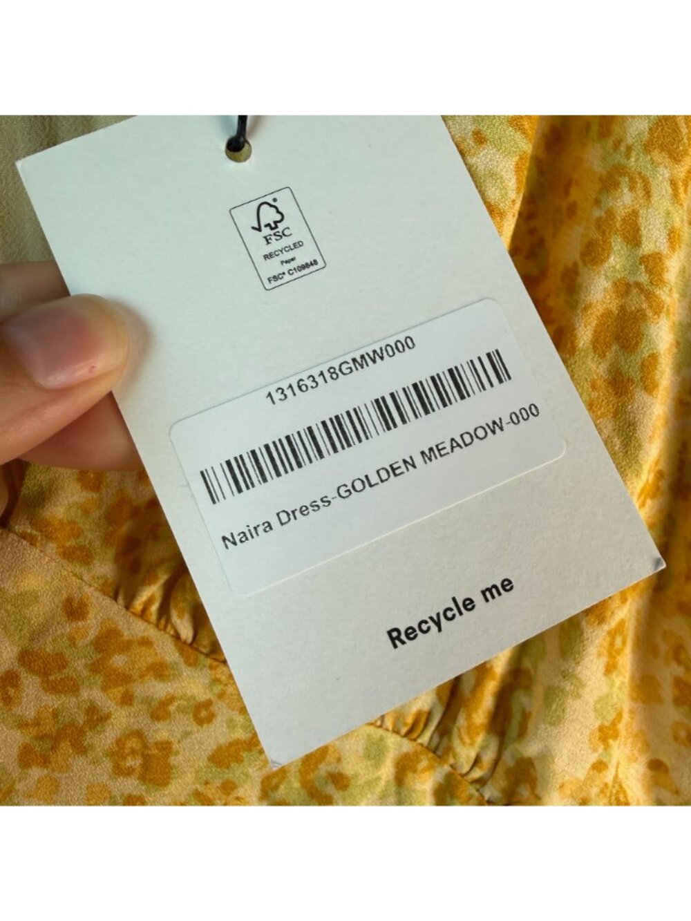 Reformation NWT Naira Maxi Dress Golden Meadow Size 0 Party Wedding Cocktail - Picture 7 of 10
